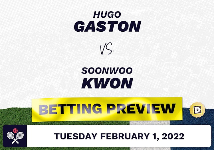 Hugo Gaston vs. Soonwoo Kwon Predictions - Feb 1, 2022