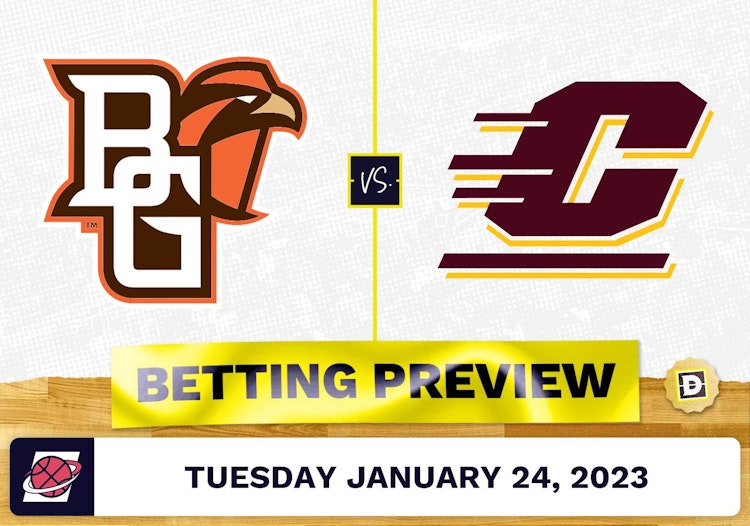 Bowling Green vs. Central Michigan CBB Prediction and Odds - Jan 24, 2023