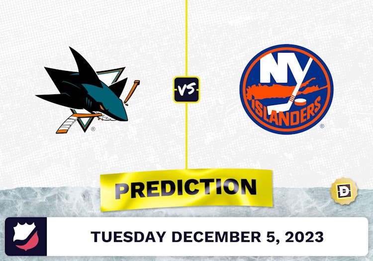 San Jose Sharks vs. NY Islanders Prediction and Odds - December 5, 2023