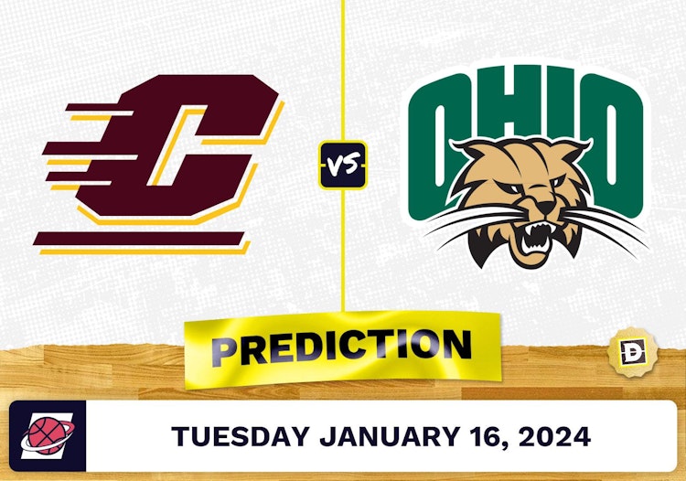 Central Michigan vs. Ohio Prediction, Odds, College Basketball Picks [1/16/2024]