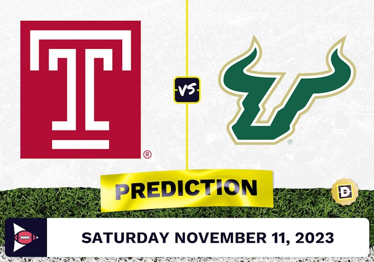 Temple vs. South Florida CFB Prediction and Odds - November 11, 2023