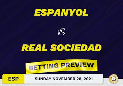 Espanyol vs. Real Sociedad Predictions and Odds - Nov 28, 2021