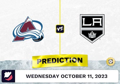Avalanche vs. Kings Prediction and Odds - October 11, 2023