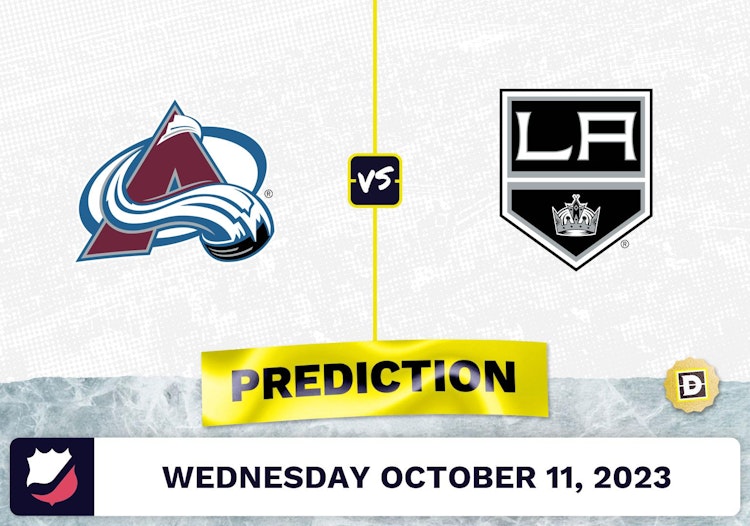 Avalanche vs. Kings Prediction and Odds - October 11, 2023