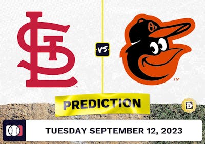 Cardinals vs. Orioles Prediction for MLB Tuesday [9/12/2023]
