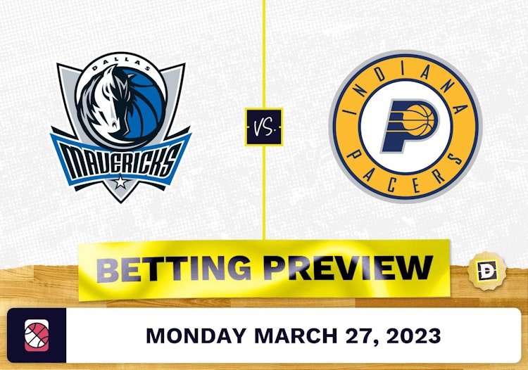 Mavericks vs. Pacers Prediction and Odds - Mar 27, 2023