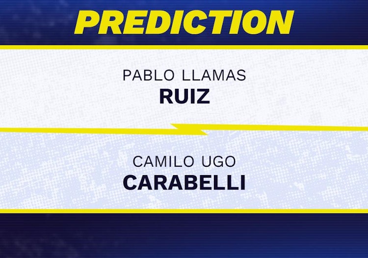 Pablo Llamas Ruiz vs Camilo Ugo Carabelli Tennis Prediction.