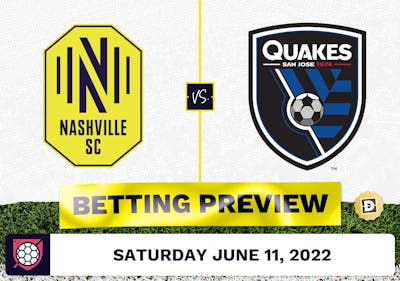 Nashville SC vs. San Jose Earthquakes Prediction - Jun 11, 2022
