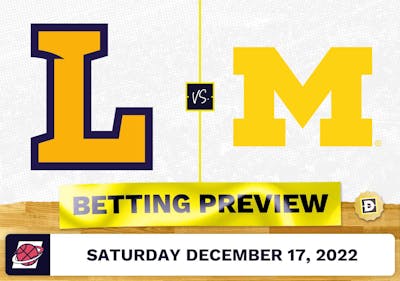Lipscomb vs. Michigan CBB Prediction and Odds - Dec 17, 2022