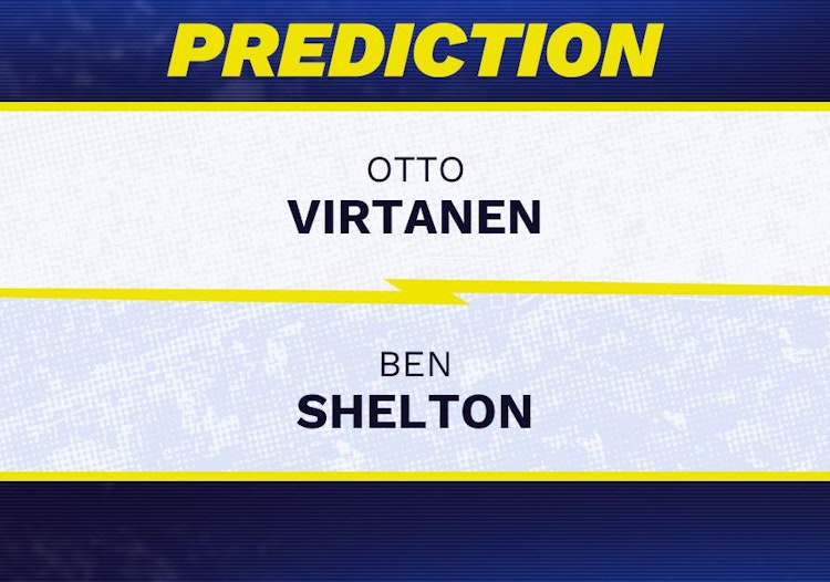 Otto Virtanen vs Ben Shelton Tennis Prediction.