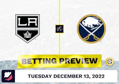 Kings vs. Sabres Prediction and Odds - Dec 13, 2022