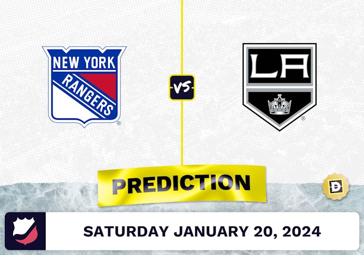 NY Rangers vs. Los Angeles Kings Prediction, Odds, NHL Picks [1/20/2024]