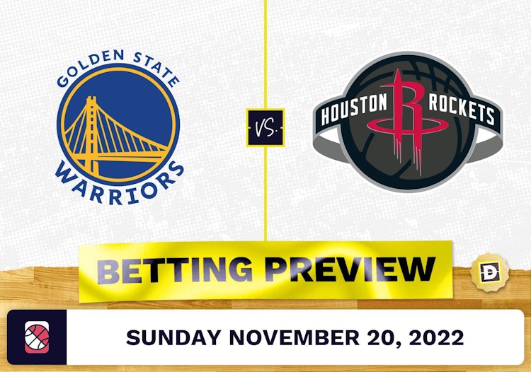 Warriors vs. Rockets Prediction and Odds - Nov 20, 2022