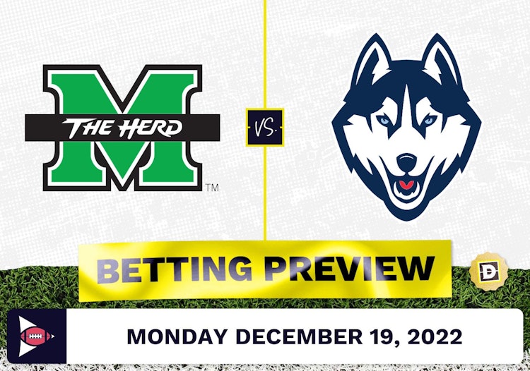 Marshall vs. Connecticut CFB Prediction and Odds - Dec 19, 2022