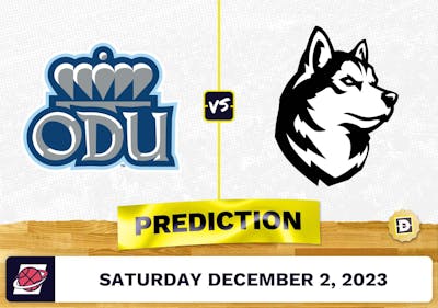 Old Dominion vs. Northeastern Basketball Prediction - December 2, 2023