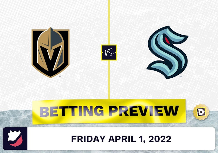 Golden Knights vs. Kraken Prediction and Odds - Apr 1, 2022