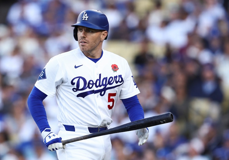Dodger Freddie Freeman features in MLB trends and hitter projections.