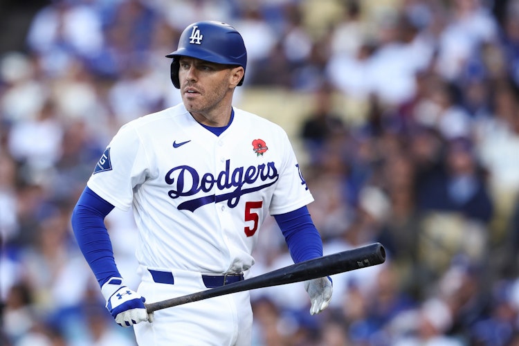 Dodger Freddie Freeman features in MLB trends and hitter projections.