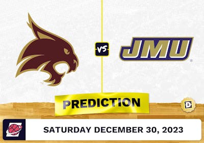 Texas State vs. James Madison Prediction, Odds, College Basketball Picks  [12/30/2023]