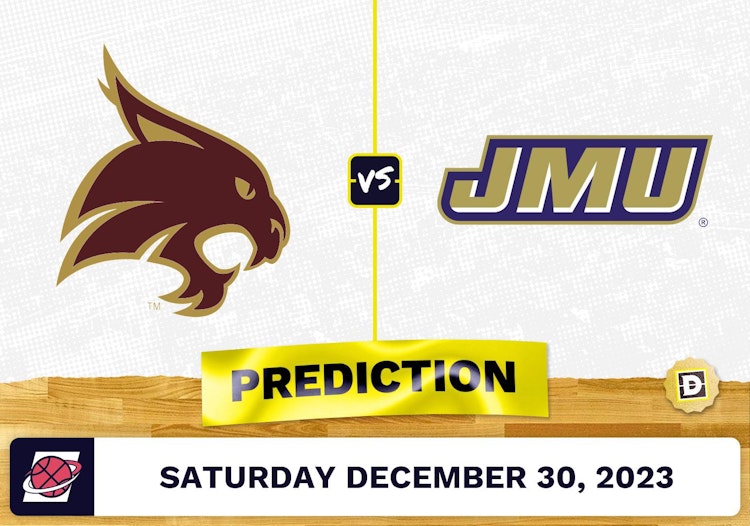 Texas State vs. James Madison Prediction, Odds, College Basketball Picks  [12/30/2023]