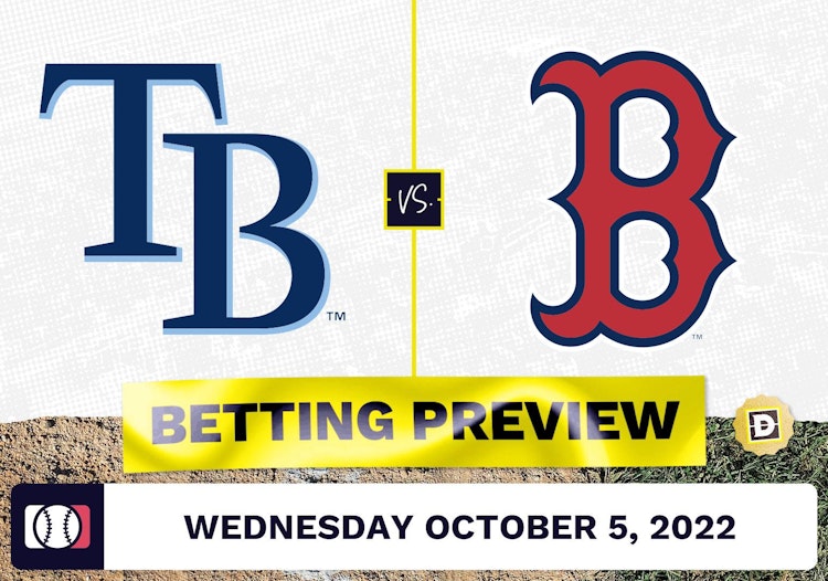 Rays vs. Red Sox Prediction and Odds - Oct 5, 2022