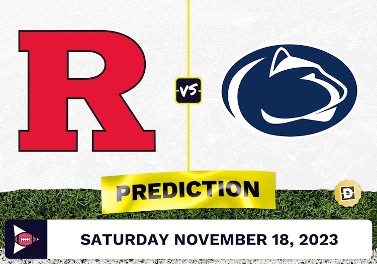 Rutgers vs. Penn State CFB Prediction and Odds - November 18, 2023