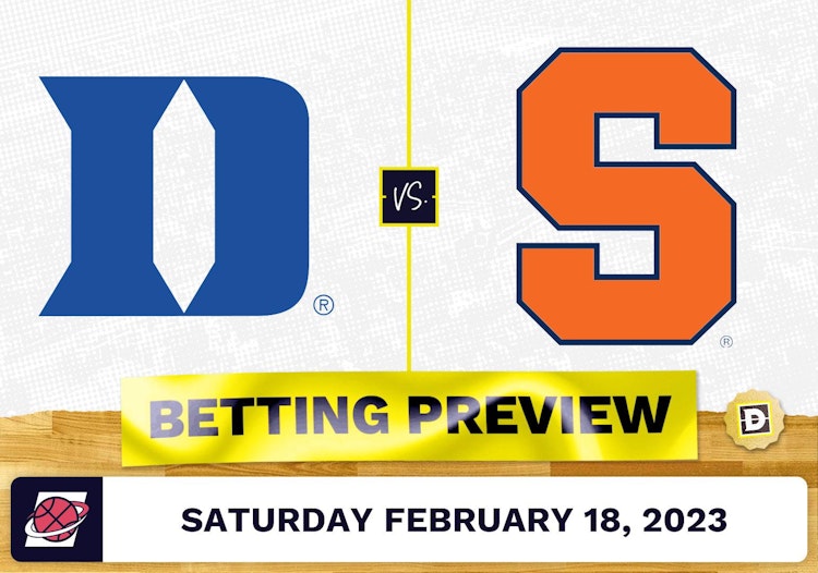 Duke vs. Syracuse CBB Prediction and Odds - Feb 18, 2023