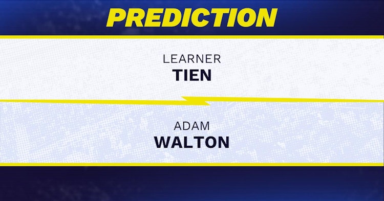 Learner Tien vs Adam Walton Tennis Prediction.