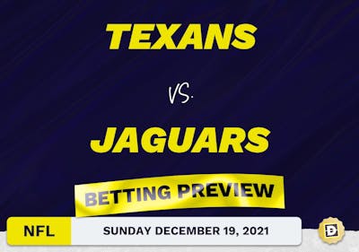 Texans vs. Jaguars Predictions and Odds - Dec 19, 2021