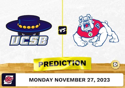 UC Santa Barbara vs. Fresno State Basketball Prediction - November 27, 2023