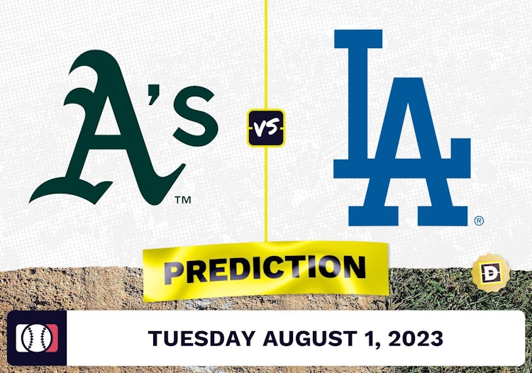 Athletics vs. Dodgers Prediction for MLB Tuesday [8/1/2023]