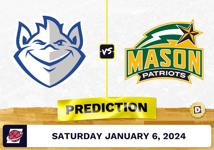 Saint Louis vs. George Mason Prediction, Odds, College Basketball Picks  [1/6/2024]