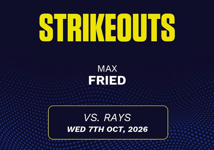 Max Fried projected stats for Wednesday, October 7, 2026.