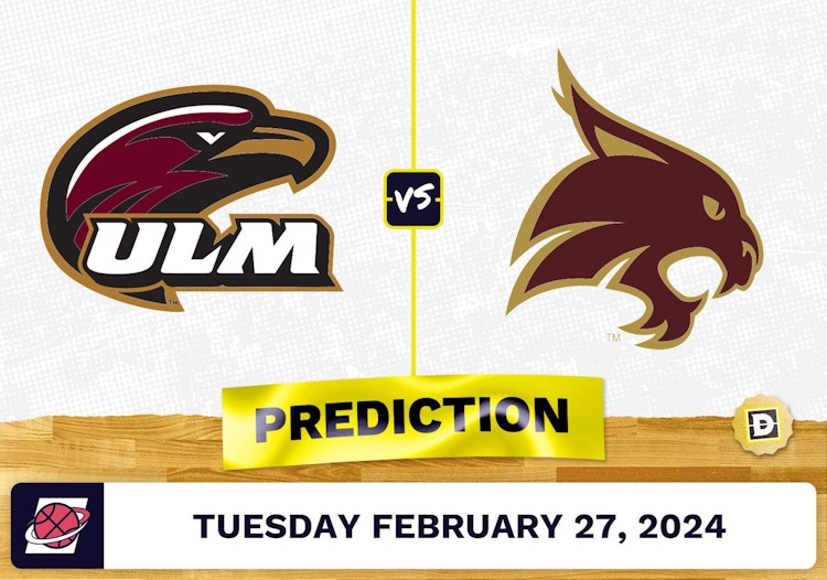 Louisiana-Monroe vs. Texas State Prediction, Odds, College Basketball Picks [2/27/2024]