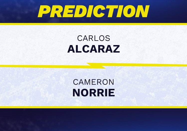 Carlos Alcaraz vs Cameron Norrie Tennis Prediction.