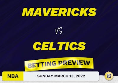Mavericks vs. Celtics Predictions and Odds - Mar 13, 2022