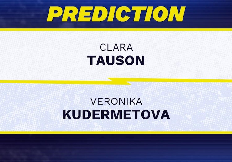 Clara Tauson vs Veronika Kudermetova Tennis Prediction.