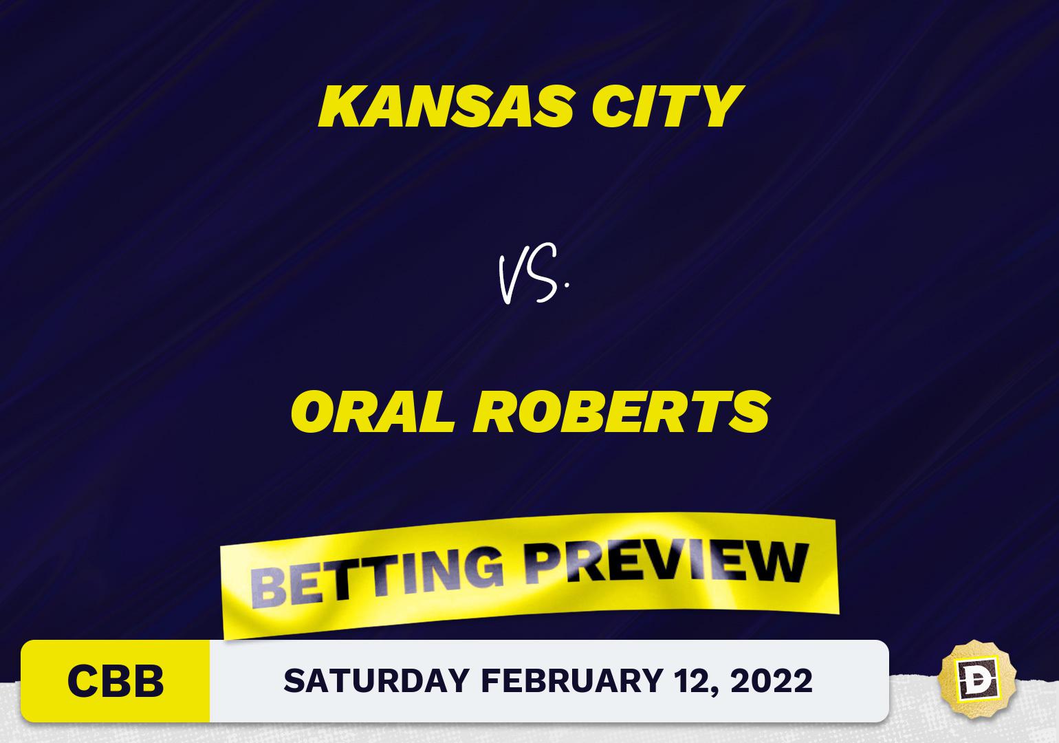 Kansas City vs. Oral Roberts CBB Predictions and Odds - Feb 12, 2022