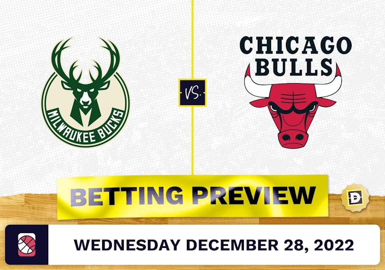 Bucks vs. Bulls Prediction and Odds - Dec 28, 2022