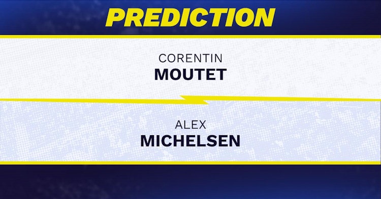 Corentin Moutet vs Alex Michelsen Tennis Prediction.