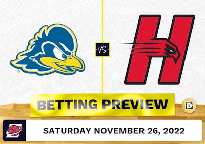 Delaware vs. Hartford CBB Prediction and Odds - Nov 26, 2022