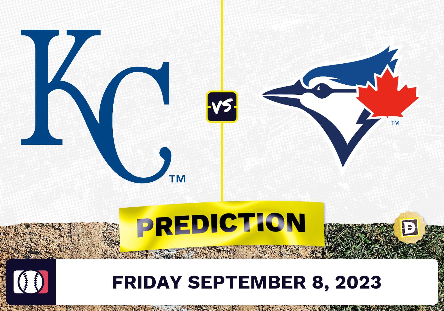 Royals vs. Blue Jays Prediction for MLB Friday [9/8/2023]
