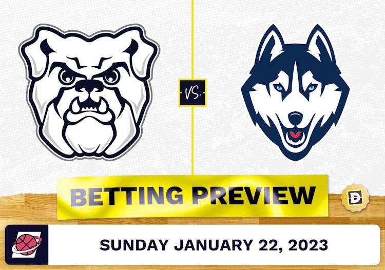 Butler vs. Connecticut CBB Prediction and Odds - Jan 22, 2023