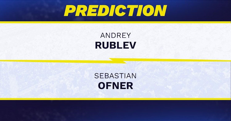Andrey Rublev vs Sebastian Ofner Tennis Prediction.