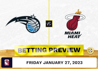 Magic vs. Heat Prediction and Odds - Jan 27, 2023