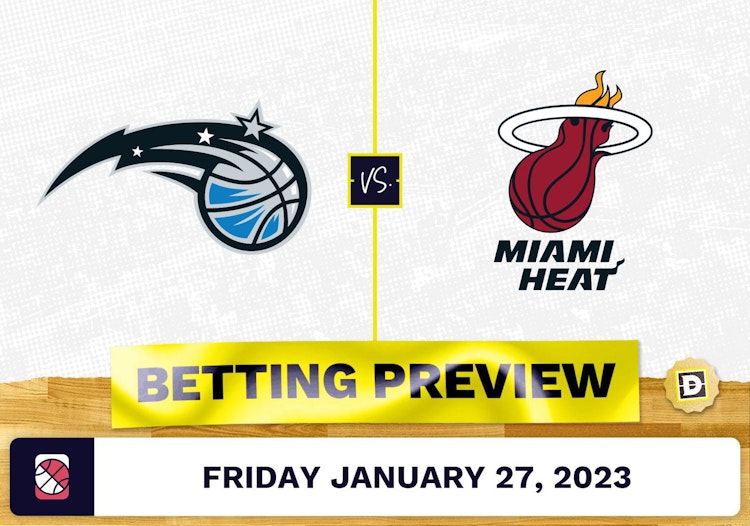 Magic vs. Heat Prediction and Odds - Jan 27, 2023