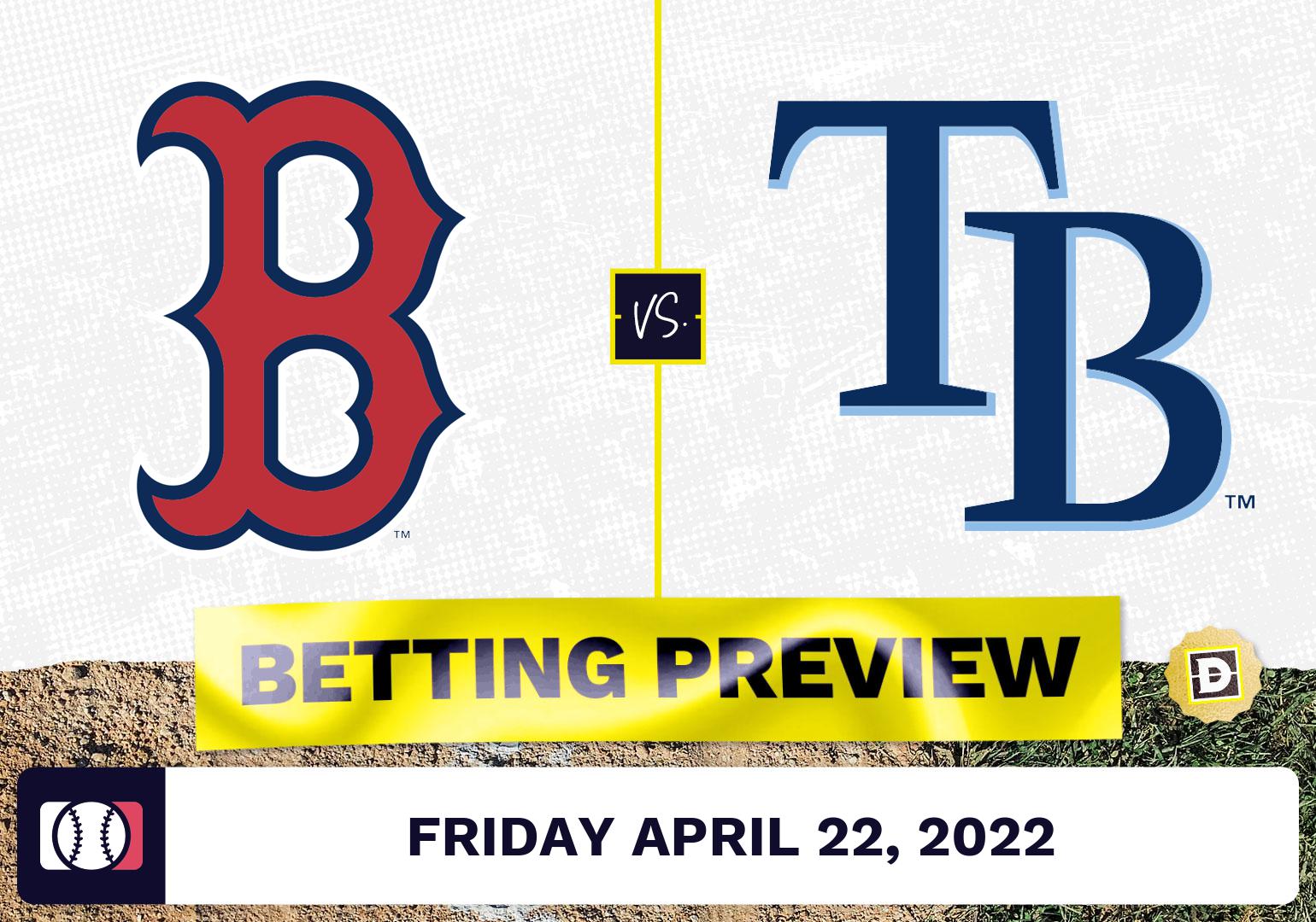 Red Sox vs. Rays Prediction and Odds - Apr 22, 2022