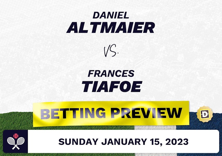 Daniel Altmaier vs. Frances Tiafoe Predictions - Jan 15, 2023