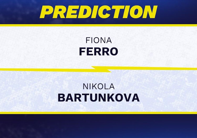 Fiona Ferro vs Nikola Bartunkova Tennis Prediction.