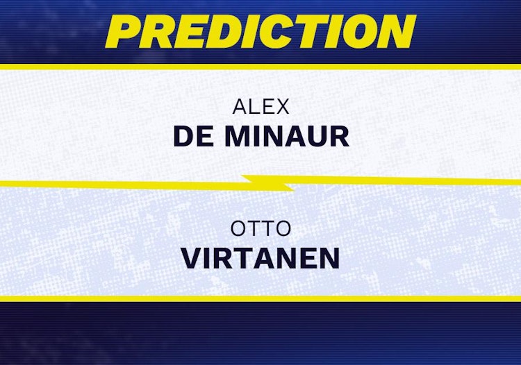 Alex de Minaur vs Otto Virtanen Tennis Prediction.